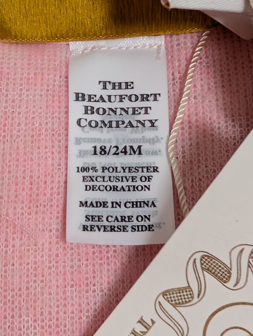 TBBC Beaufort Bonnet Company Van Camp Sherpa Vest Pink 18-24M NWT - Picture 7 of 8